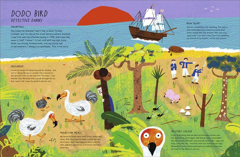 Danny Dodo's Detective Diary: Learn All About Extinct and Endangered Animals