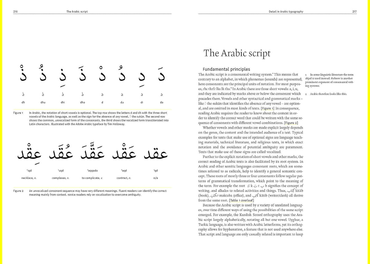 Arabic Typography: History and Practice