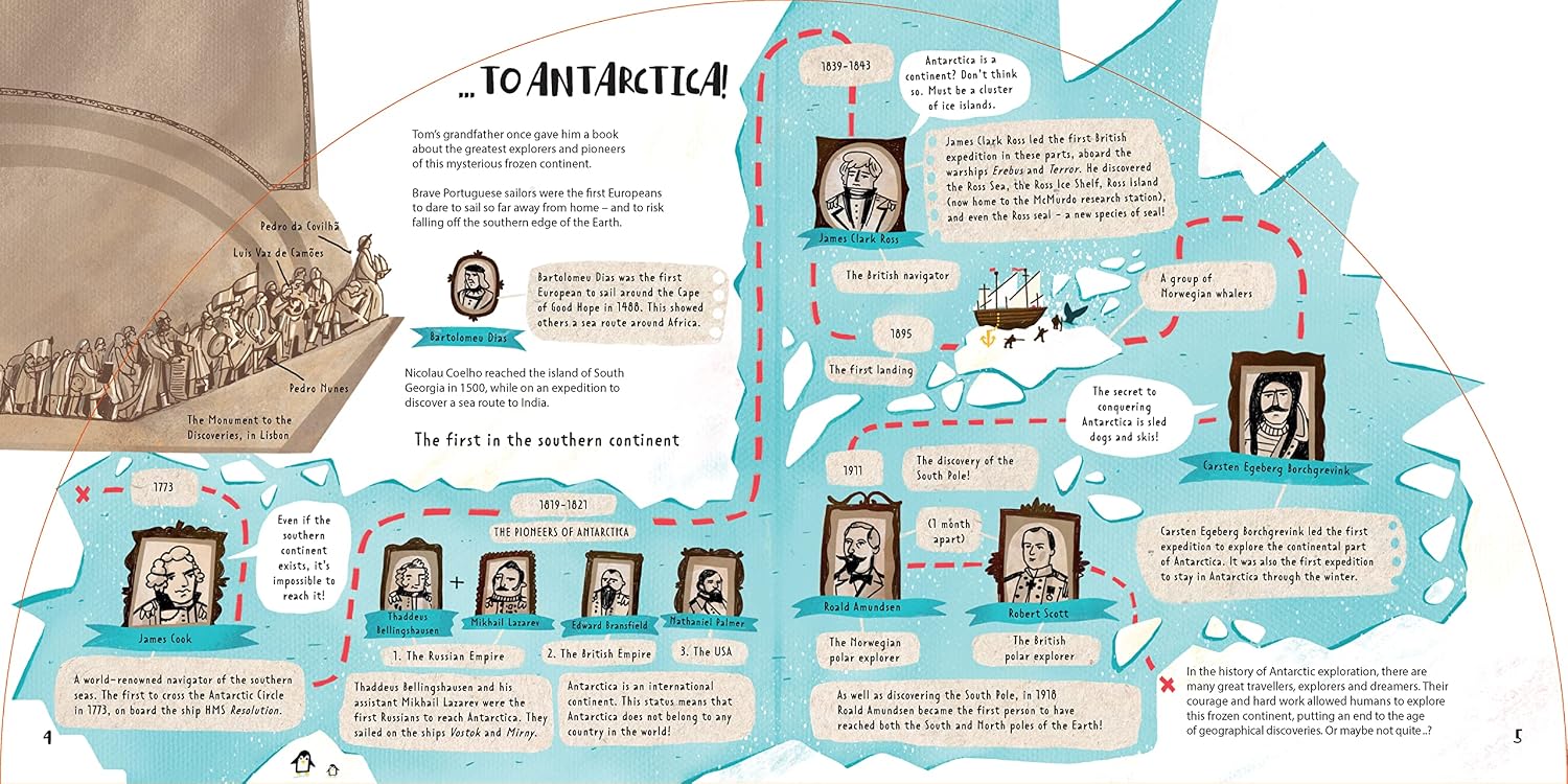 Around Antarctica: Exploring the Frozen South