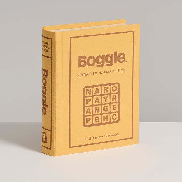 Boggle Vintage Bookshelf Edition