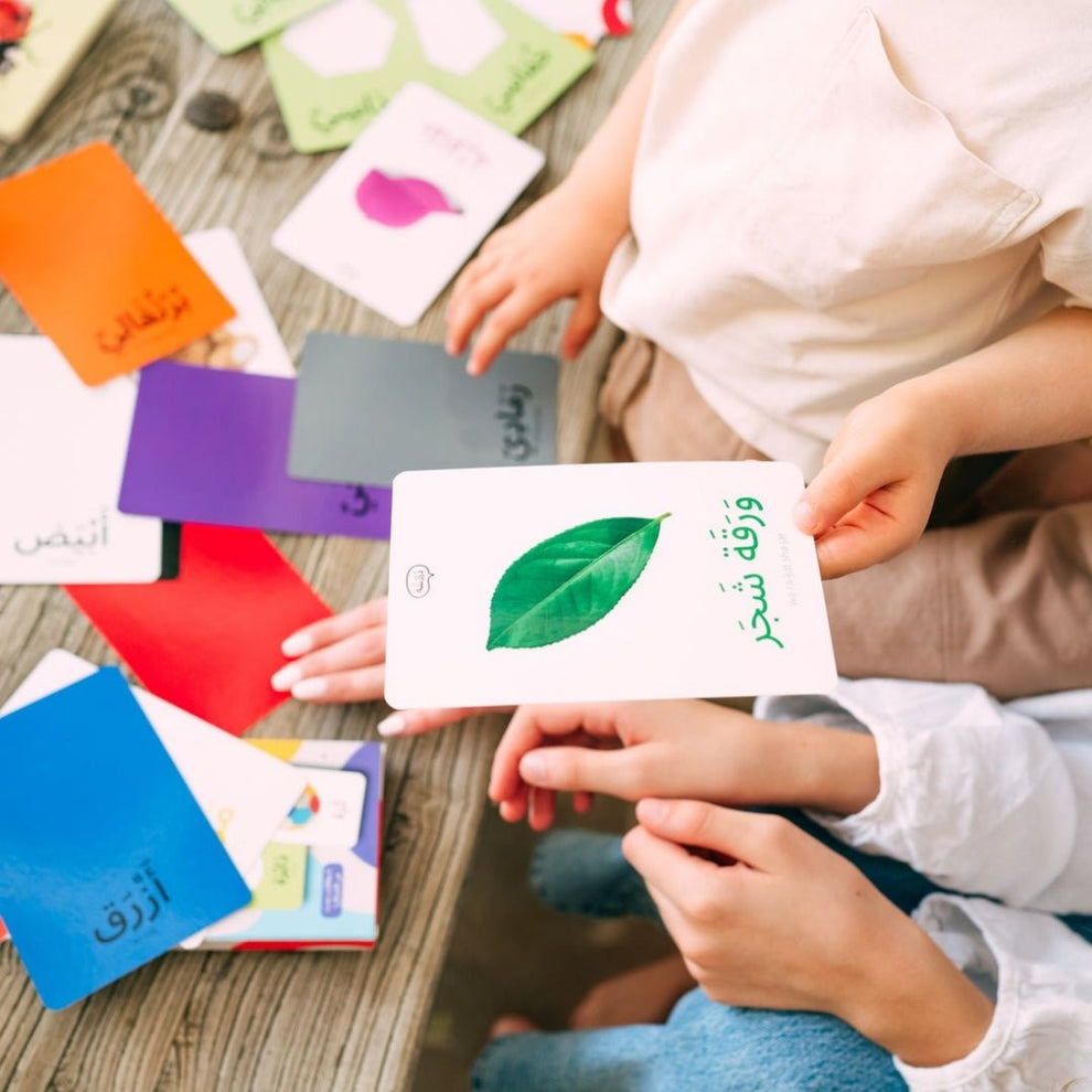 Arabic Shapes and Colours - Flashcards