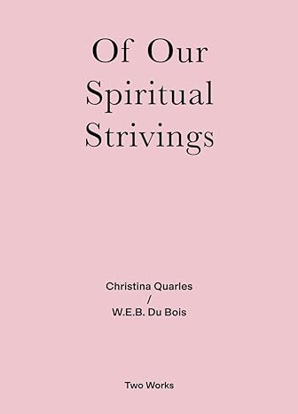 of our spiritual strivings